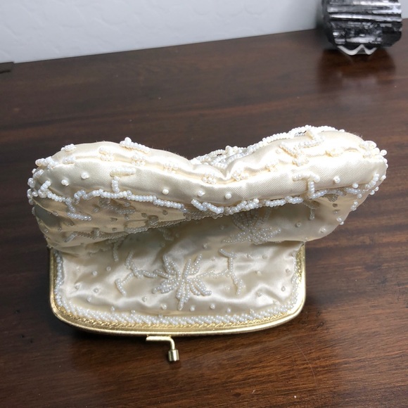 Walborg Satin Beaded Purse. - Picture 6 of 8